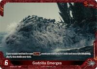Godzilla Emerges (ESD01-014+) (Promotion Pack Vol.1) - Promo Cards - Godzilla Card Game card