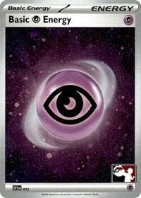 Basic Psychic Energy - 013 (Cosmos Holo) - Prize Pack Series Cards - Pokemon card