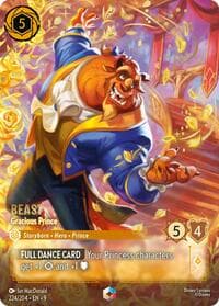 Beast - Gracious Prince (Enchanted) - Fabled - Disney Lorcana card