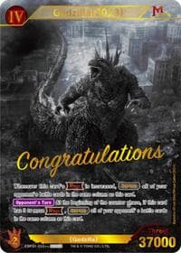 Godzilla (2023) (EBP01-010++) (Champion Prize) - Promo Cards - Godzilla Card Game card