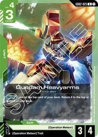 Gundam Heavyarms - Dual Impact - Gundam Card Game card