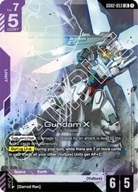 Gundam X (GD02-053) - Dual Impact - Gundam Card Game card