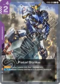 Fatal Strike - Starter Deck 05: Iron Bloom - Gundam Card Game card
