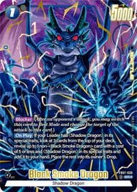 Black Smoke Dragon (Alternate Art) - Wish For Shenron - Dragon Ball Super: Fusion World card