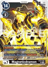 Magneticdramon - Sinister Order - Digimon Card Game card