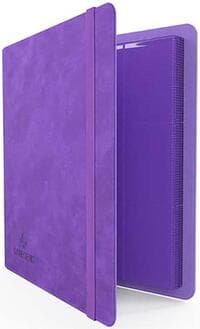 GameGenic Prime Album 24-Pocket Side-Loading - Purple - GameGenic Storage Albums - Storage Albums card