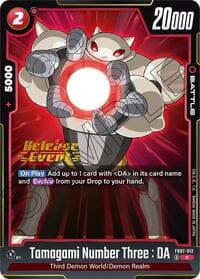 Tamagami Number Three : DA - Wish For Shenron Release Event Cards - Dragon Ball Super: Fusion World card