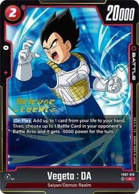 Vegeta : DA - FB07-019 - Wish For Shenron Release Event Cards - Dragon Ball Super: Fusion World card