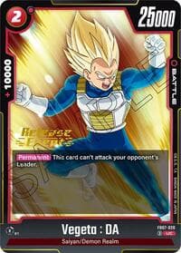 Vegeta : DA - FB07-020 - Wish For Shenron Release Event Cards - Dragon Ball Super: Fusion World card