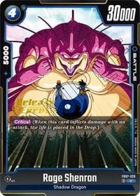 Rage Shenron - FB07-029 - Wish For Shenron Release Event Cards - Dragon Ball Super: Fusion World card