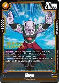 Ginyu - Wish For Shenron Release Event Cards - Dragon Ball Super: Fusion World card
