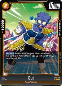 Cui - Wish For Shenron Release Event Cards - Dragon Ball Super: Fusion World card