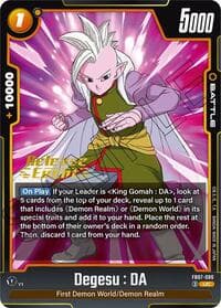 Degesu : DA - Wish For Shenron Release Event Cards - Dragon Ball Super: Fusion World card