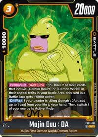 Majin Duu : DA - Wish For Shenron Release Event Cards - Dragon Ball Super: Fusion World card