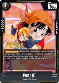 Pan : GT - Wish For Shenron Release Event Cards - Dragon Ball Super: Fusion World card
