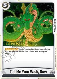 Tell Me Your Wish, Now - Wish For Shenron Release Event Cards - Dragon Ball Super: Fusion World card