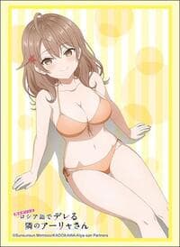 Bushiroad Sleeve Collection High Grade Vol.4705 Alya Sometimes Hides Her Feelings in Russian - Masha Swimsuit (75-Pack) - Bushiroad Card Sleeves - Card Sleeves card