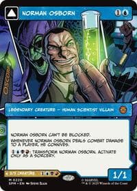 Norman Osborn (Borderless) - Marvel's Spider-Man - Magic: The Gathering card