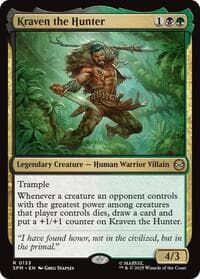 Kraven the Hunter - Marvel's Spider-Man - Magic: The Gathering card