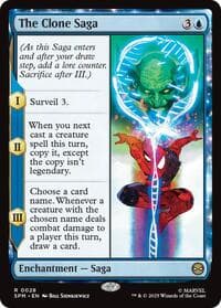 The Clone Saga - Marvel's Spider-Man - Magic: The Gathering card