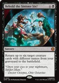 Behold the Sinister Six! - Marvel's Spider-Man - Magic: The Gathering card