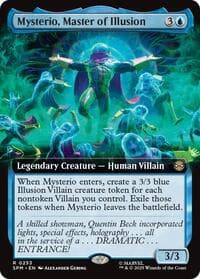 Mysterio, Master of Illusion (Extended Art) - Marvel's Spider-Man - Magic: The Gathering card