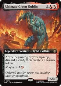Ultimate Green Goblin (Extended Art) - Marvel's Spider-Man - Magic: The Gathering card