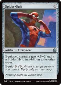Spider-Suit - Marvel's Spider-Man - Magic: The Gathering card