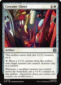 Costume Closet - Marvel's Spider-Man - Magic: The Gathering card