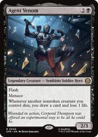 Agent Venom - Marvel's Spider-Man - Magic: The Gathering card