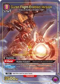 Guren Flight-Enabled Version (R*) - UEX03BT: CODE GEASS: Lelouch of the Rebellion Vol.2 - Union Arena card