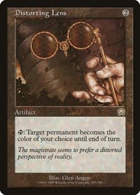 Distorting Lens - Mercadian Masques - Magic: The Gathering card