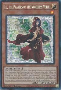Lo, the Prayers of the Voiceless Voice - 2025 Mega-Pack - YuGiOh card