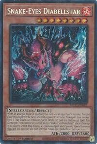Snake-Eyes Diabellstar - 2025 Mega-Pack - YuGiOh card