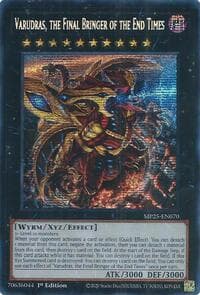 Varudras, the Final Bringer of the End Times - 2025 Mega-Pack - YuGiOh card