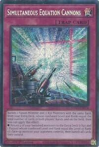 Simultaneous Equation Cannons - 2025 Mega-Pack - YuGiOh card