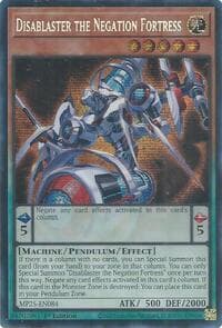 Disablaster the Negation Fortress - 2025 Mega-Pack - YuGiOh card