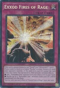 Exxod Fires of Rage - 2025 Mega-Pack - YuGiOh card