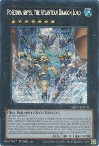 Poseidra Abyss, the Atlantean Dragon Lord - 2025 Mega-Pack - YuGiOh card