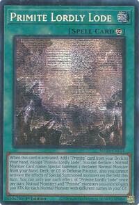 Primite Lordly Lode - 2025 Mega-Pack - YuGiOh card