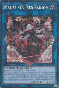 Maliss Q Red Ransom - 2025 Mega-Pack - YuGiOh card