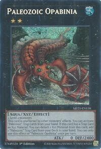 Paleozoic Opabinia - 2025 Mega-Pack - YuGiOh card