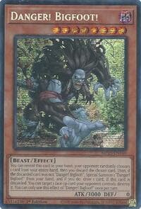 Danger! Bigfoot! - 2025 Mega-Pack - YuGiOh card