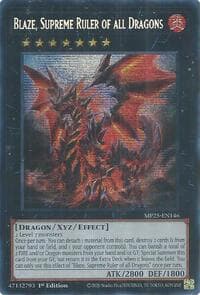 Blaze, Supreme Ruler of all Dragons - 2025 Mega-Pack - YuGiOh card