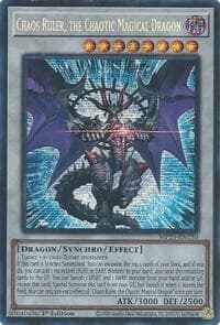 Chaos Ruler, the Chaotic Magical Dragon - 2025 Mega-Pack - YuGiOh card