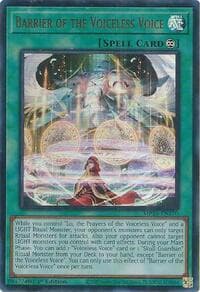 Barrier of the Voiceless Voice - 2025 Mega-Pack - YuGiOh card