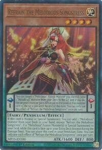 Refrain the Melodious Songstress - 2025 Mega-Pack - YuGiOh card