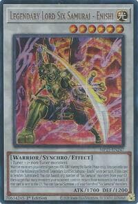 Legendary Lord Six Samurai - Enishi - 2025 Mega-Pack - YuGiOh card
