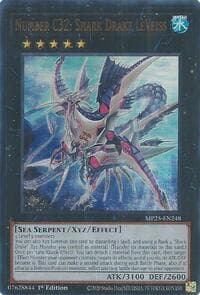 Number C32: Shark Drake LeVeiss - 2025 Mega-Pack - YuGiOh card