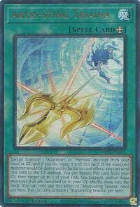 Abyss-sting Triaina - 2025 Mega-Pack - YuGiOh card